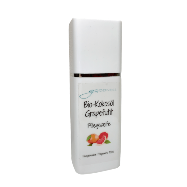 Pflegeseife - goodness - Bio-Kokosöl / Grapefruit - 300ml