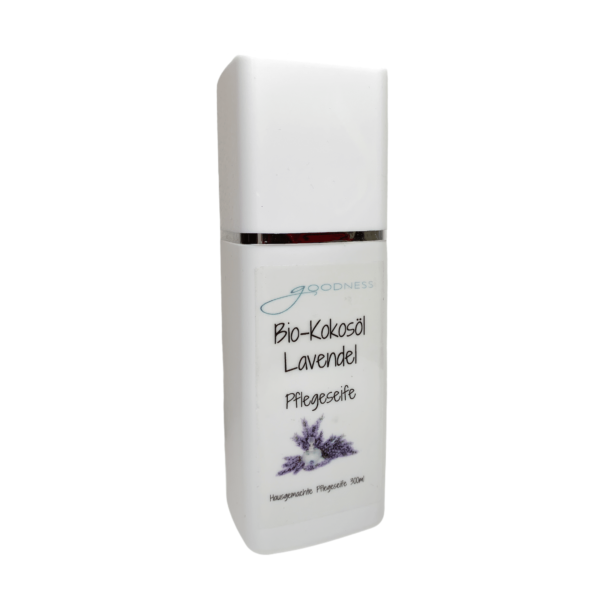 Pflegeseife - goodness - Bio-Kokosöl / Lavendel - 300ml